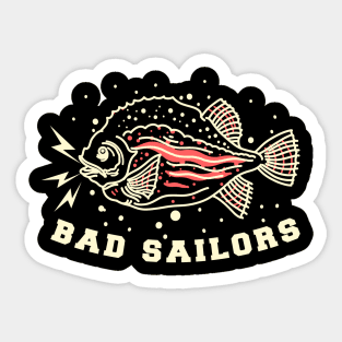 bad sailor fugu Sticker